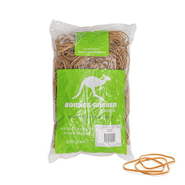 Rubber Bands - Sustainable Rubber Bands Size 34 500 gram Bag (100mmLx3mmW)
