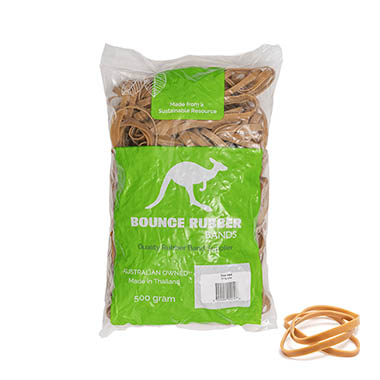 Rubber Bands - Sustainable Rubber Bands Size 64 500 gram Bag (90mmLx6mmW)