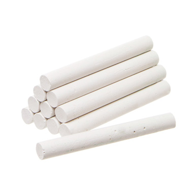 Chalkboard Stakes - White Chalk 1cm Thick (7.5cmL) Pack 12