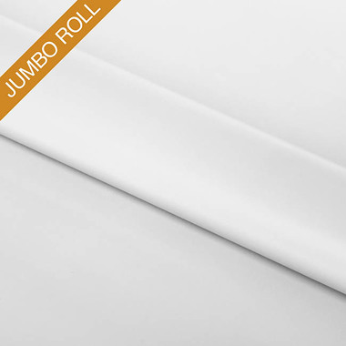 Wrapping Paper Rolls - Wrapping Paper Jumbo Counter Roll Gloss White (50cmx100m)