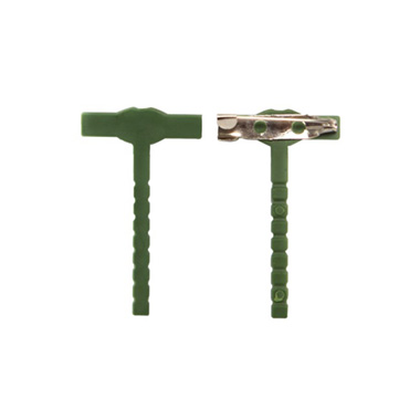 Boutonniere Pins - Corsage Buttonhole T Pins Petitie Pack 50 (2.5x4.5cmH)