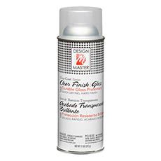 Clear Spray Paint - Design Master Spray Paint Clear Finish Gloss (312g)