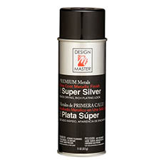 Metallic Spray Paint - Design Master Spray Paint Super Silver (312g)