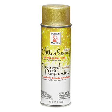 Design Master Spray Paints - Design Master Spray Paint Glitter Gold (156g)