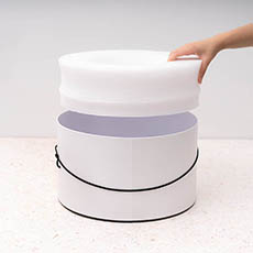 Premium-Protect Hat Box Transport Insert (33.5x10.5cmH)