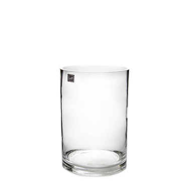 Glass Cylinder Vases - Glass Cylinder Vase Clear (15Dx20cmH)