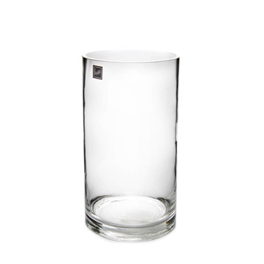  - Glass Cylinder Vase Clear (15Dx30cmH)
