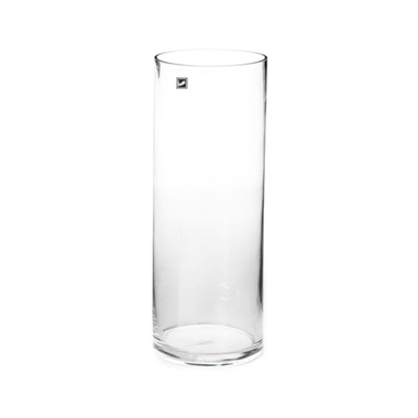 Glass Cylinder Vases - Glass Cylinder Vase Clear (15Dx40cmH)