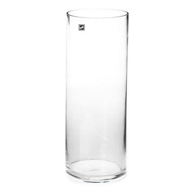 Glass Cylinder Vases - Glass Cylinder Vase Tall Clear (15Dx60cmH)