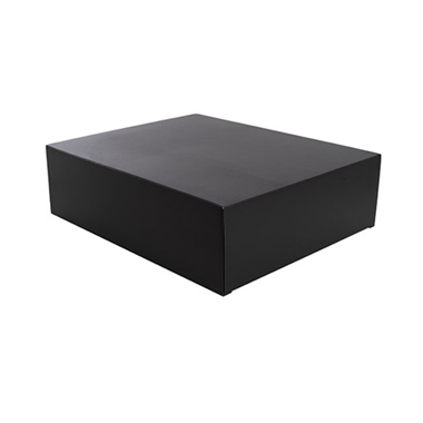 Hamper Gift Drawer Box Large Black (42x34x12cmH)