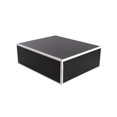 Hamper Gift Drawer Box Medium Silhouette Black (36x30x12cmH)