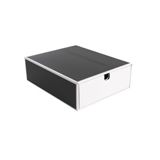 Hamper Boxes - Hamper Gift Drawer Box Small Silhouette Black (32x26x10cmH)