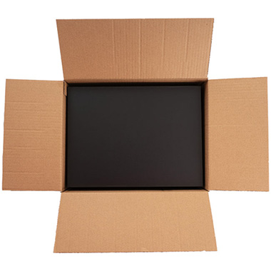Gourmet Gift Box Magnetic Flap Medium Black (32x24x12cmH)