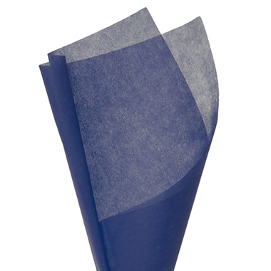 Nonwoven Flower Wrapping Paper - Nonwoven Wrap Sheets NOVA Navy (50x70cm) Pack 50