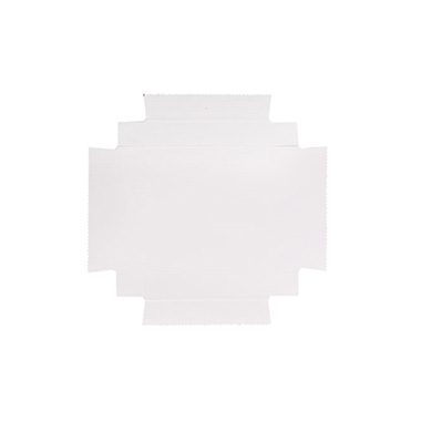 Posy Lid Medium Gloss White (16.5x16.5x4cmH)