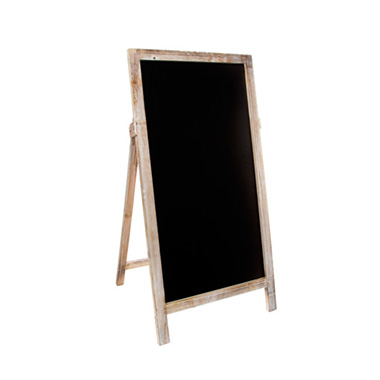 A-Frame Chalkboard Large Brown (40x80cmH)