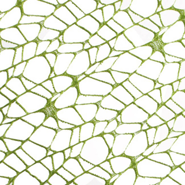 Lace Spider Mesh Sheet Moss (50x70cm) Pack 40