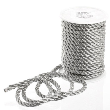 Metallic Rope - Metallic Rope Silver (6mmx10m)