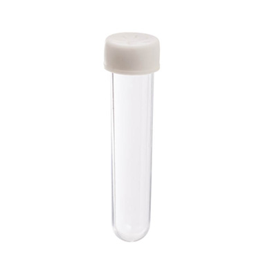 Flower Water Vials - Vials Clear Premium Small 8mL with Cap Pack 50 (8cmH)