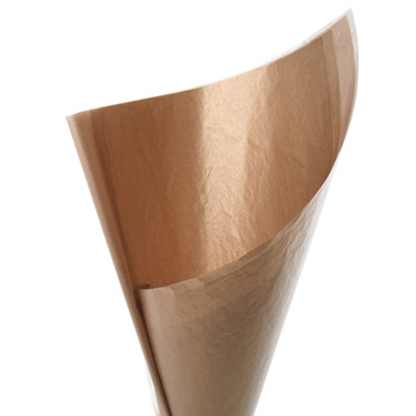 Tissue Paper - Metallic Tissue Paper Packs 100 17gsm Copper (50x73cm)
