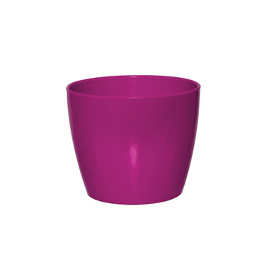 Plastic Flower Pots - Regal Pot 13.5Dx11.5cmH Hot Pink