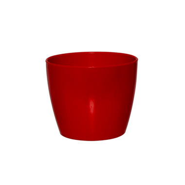 Regal Pot 13.5Dx11.5cmH Red