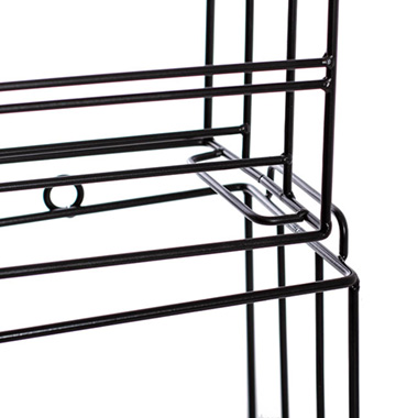 Ribbon Stand Stackable 62x18x23cmH Black