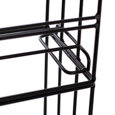 Ribbon Stand Stackable 62x18x23cmH Black