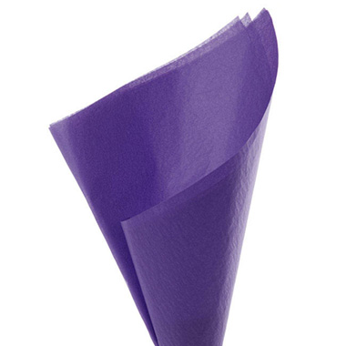 Tissue Paper - Tissue Paper Pack 480 Deluxe Acid Free 17gsm Violet(50x75cm)