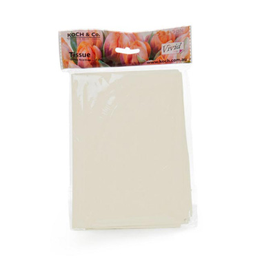 Tissue Paper Mini Pack 24 Acid Free 17gsm White (50x75cm)