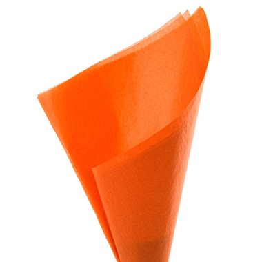 Tissue Paper - Tissue Paper Pack 480 Deluxe Acid Free 17gsm Orange(50x75cm)