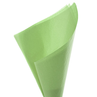Tissue Paper - Tissue Paper Pack 480 17gsm Bright Green (50x75cm)