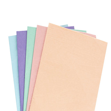 Tissue Paper - Tissue Paper Mixed Pack 100 17gsm Pastels (50x75cm)