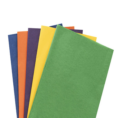 Tissue Paper - Tissue Paper Mixed Pack 100 17gsm Vivids  (50x75cm)