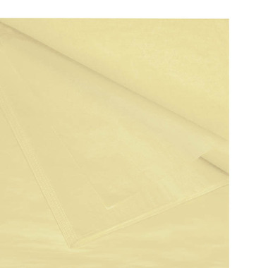 Tissue Paper - Tissue Paper Pack 100 Acid Free 17gsm Vanilla (50x75cm)