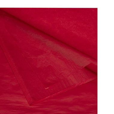 Tissue Paper - Tissue Paper Pack 100 Acid Free 17gsm Red (50x75cm)