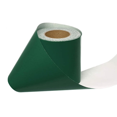 Wrapping Narrow Roll Solid Gloss Dark Green (10cmx25m)