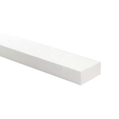Other Polystyrene Shapes - Polystyrene White Stick (120x12.5x5cmH)