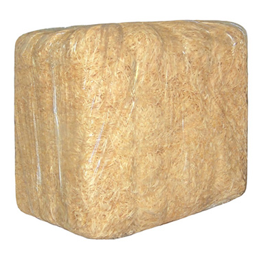 Wood Wool Shred - Wood Wool 10kg Bail Shred Filler Natural (3mm Thick) Approx.