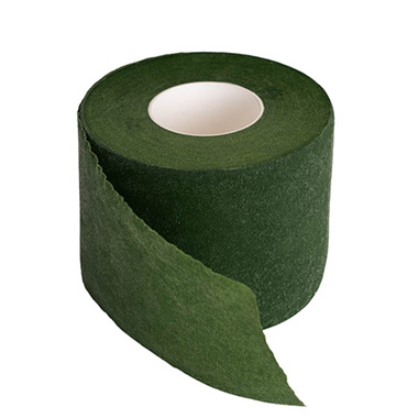 Biodegradable Paper Wreath Wrap Dark Green (80mm x 50m)