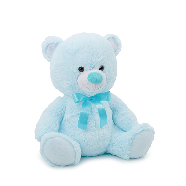 blue plush bear