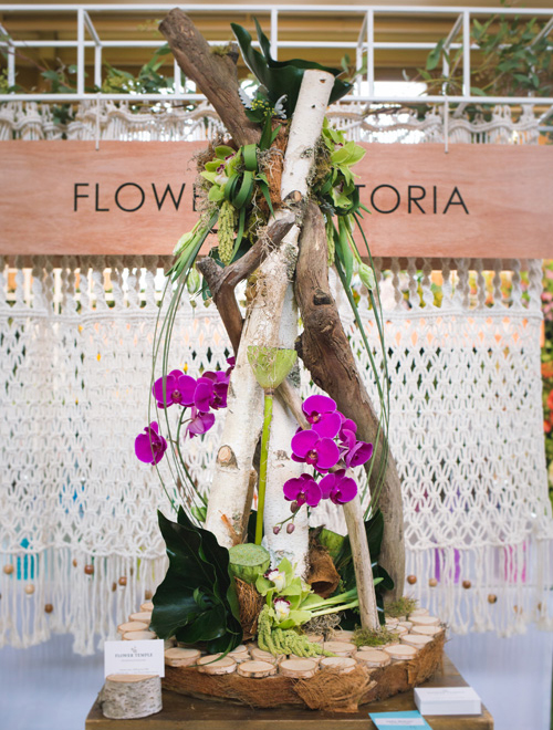 Melbourne International Flower and Garden Show 2015, 1st Place, Lydia Watson, Flower Temple
