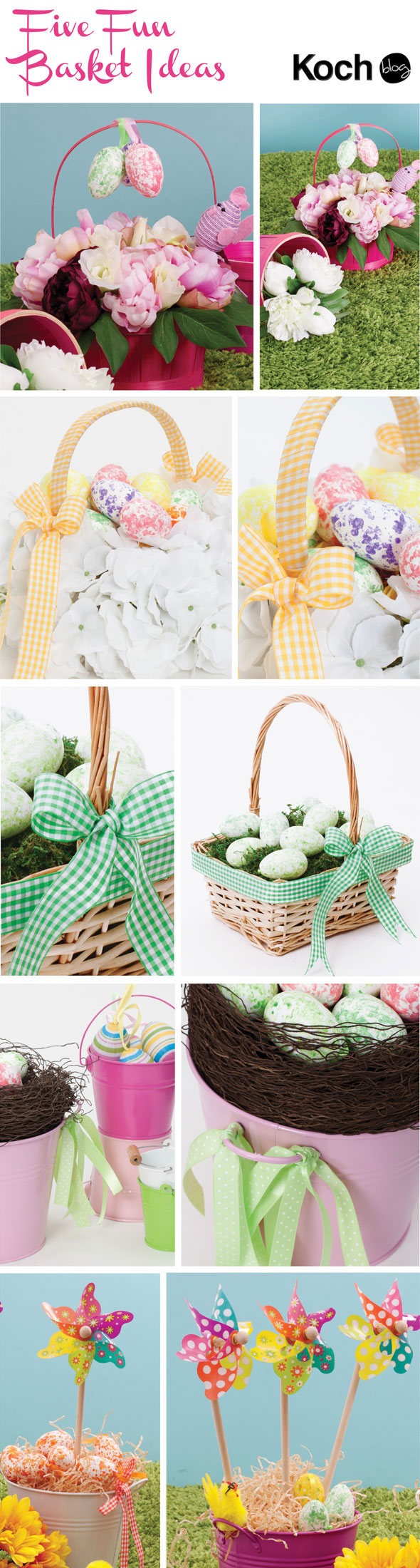 DIY Easter Basket and Hamper Inspirations