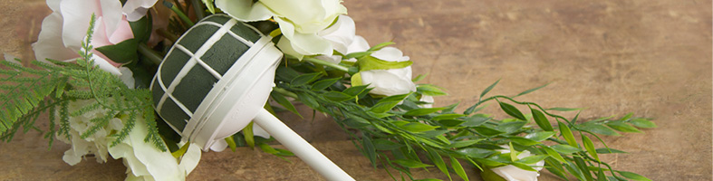 Bridal Foam Bouquet Holder