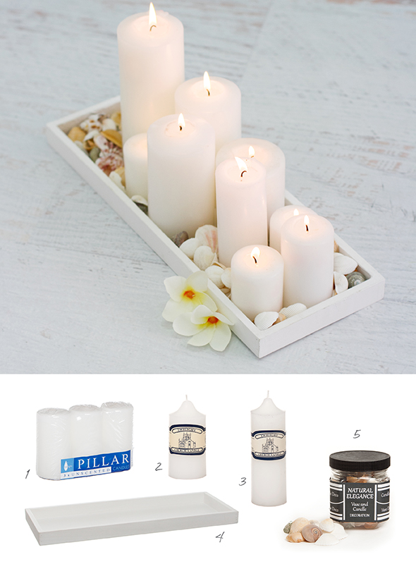 DIY Floating Candle Centrepiece The Koch Blog